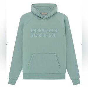 Essentials Fear of God Hoodie in Sycamore color